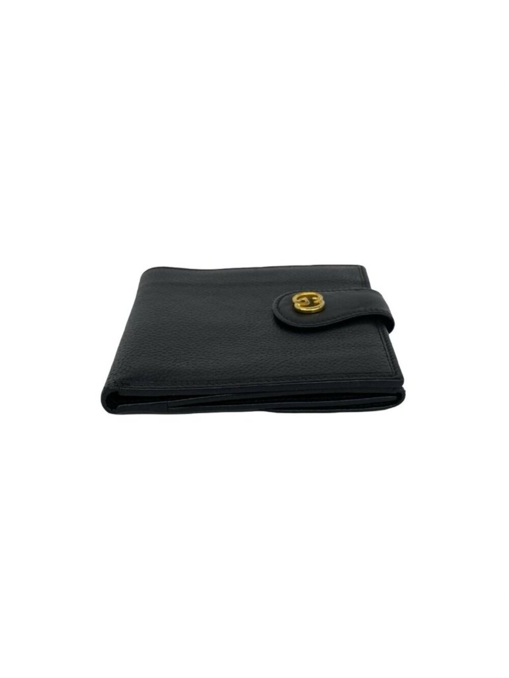 Gucci Vintage GG Logo Leather Bifold Wallet Mini Card Case Black - Picture 5 of 10